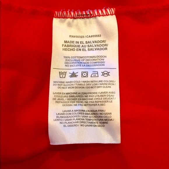 ⚾️ Angels MLB Nike Red Tee only worn twice. - Picture 3 of 3